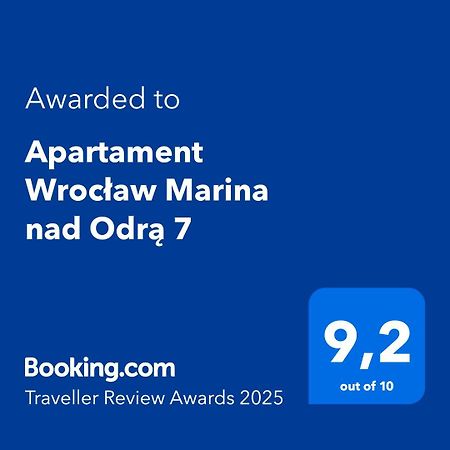 Apartament Wroclaw Marina Nad Odra 7 Eksteriør billede
